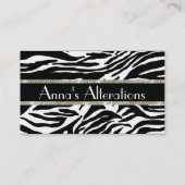 "Diva of Seamstress"-Visitekaartjes Visitekaartje (Achterkant)