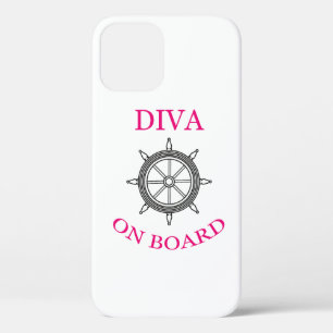 "Diva on board" Case-Mate iPhone Case