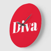 Diva Opera Singer Musical Performer Muziek Thema Grote Klok (Hoek)