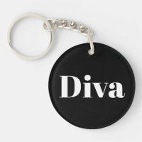Diva Operazanger Muziekgestileerd Chic Zwart Wit