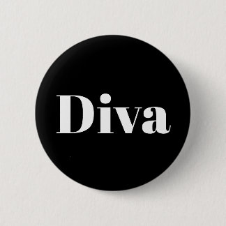 Diva Operazanger Muzikant Uitvoerder Muziek Thema Ronde Button 5,7 Cm