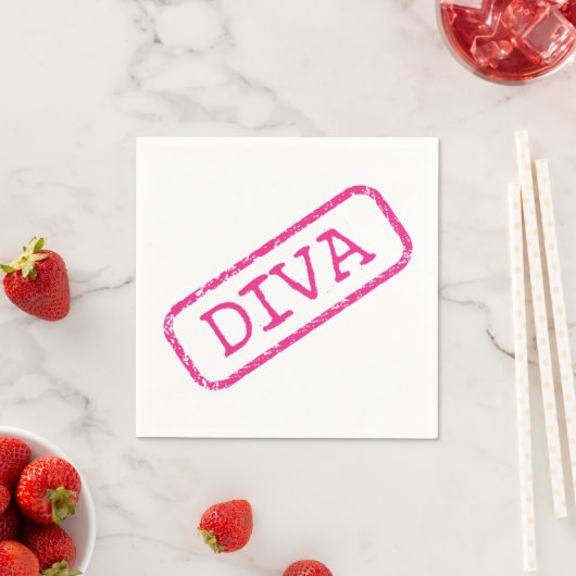 "DIVA" Papier Napkins Servet (Insitu)