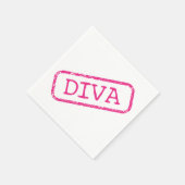 "DIVA" Papier Napkins Servet (Hoek)