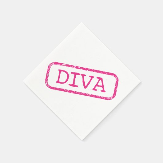 "DIVA" Papier Napkins Servet (Hoek)