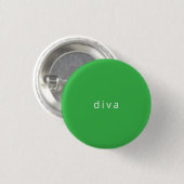 diva-pen ronde button 3,2 cm (Voorkant /achterkant)