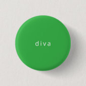 diva-pen ronde button 3,2 cm (Voorkant)