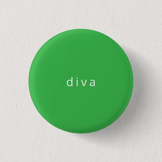 diva-pen ronde button 3,2 cm (Voorkant)