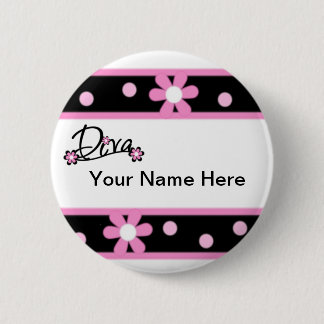Diva Pin Ronde Button 5,7 Cm