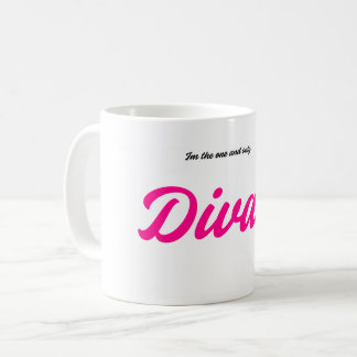 Diva – Pink Coffee Mug Koffiemok