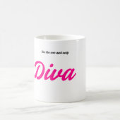 Diva – Pink Coffee Mug Koffiemok (Center)