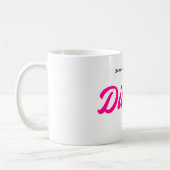 Diva – Pink Coffee Mug Koffiemok (Links)