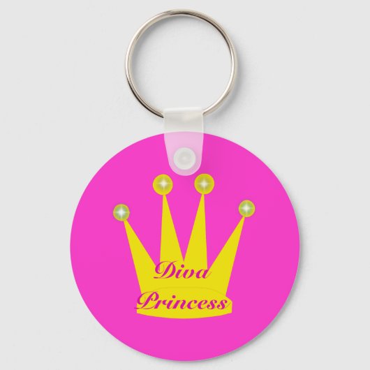 Diva Princess Crown Sleutelhanger (Voorkant)