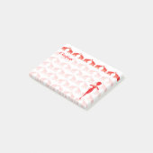 Diva Red Post merkt op Post-it® Notes (Schuin)
