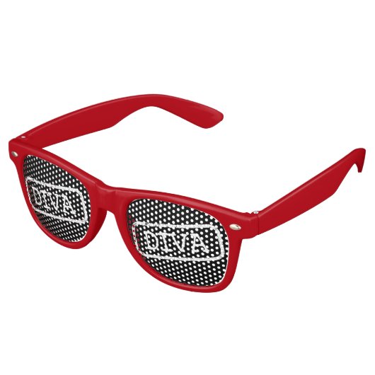 DIVA RETRO ZONNEBRIL (Gekanteld)