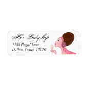 Diva Return Address Labels (Voorkant)