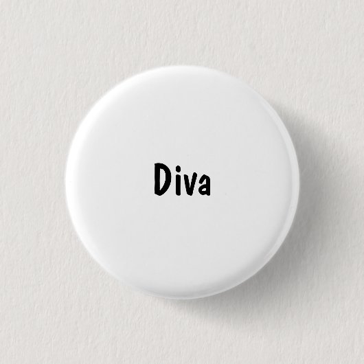 Diva Ronde Button 3,2 Cm (Voorkant)