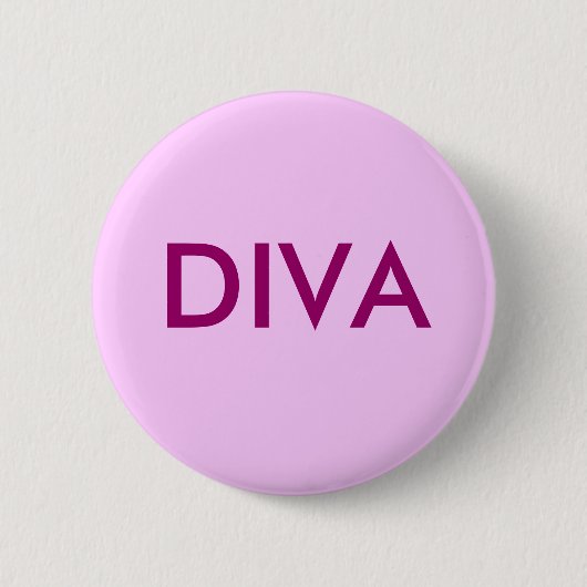 DIVA RONDE BUTTON 5,7 CM (Voorkant)