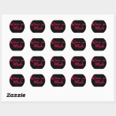 diva ronde sticker (Vel)