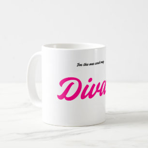 Diva - Roze koffiemok