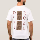 DIVA ROZE VI T-SHIRT (Achterkant)
