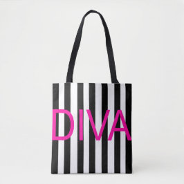 Diva Shopping Bag Tote Bag