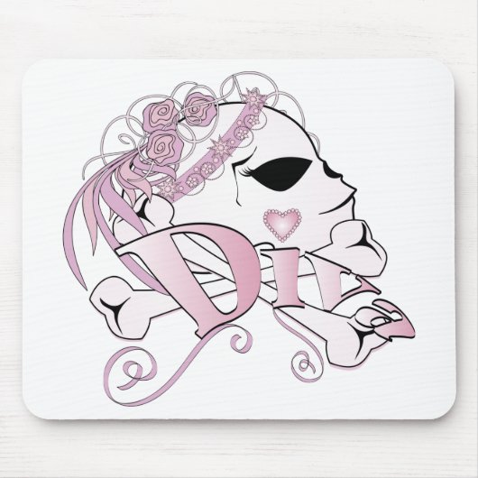 Diva Skull Muismat (Voorkant)