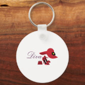 Diva Sleutelhanger (Voorkant)