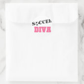 Diva Soccer Ronde Sticker (Tas)