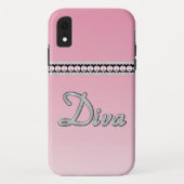 Diva Sparkle Case-Mate iPhone Case (Achterkant)