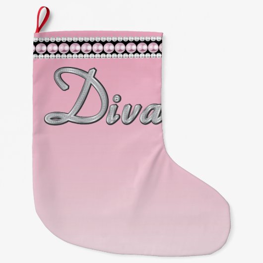 Diva Sparkle Grote Kerstsok (Voorkant)