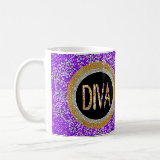 Diva Sparkle Koffiemok (Links)