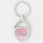 Diva Sparkle Sleutelhanger (Voorkant)