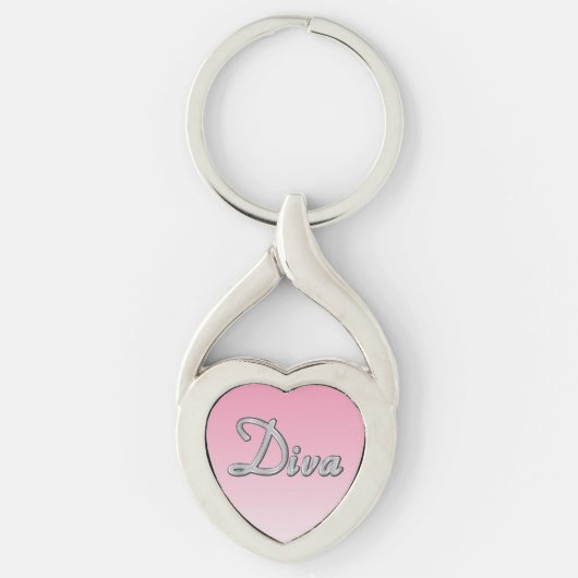 Diva Sparkle Sleutelhanger (Voorkant)