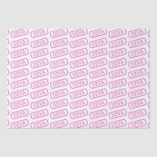 DIVA Stamed Tissue Tissuepapier (Voorkant)