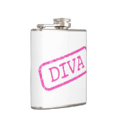 "Diva Stamped and Goedgekeurd" Heupfles (Rechts)