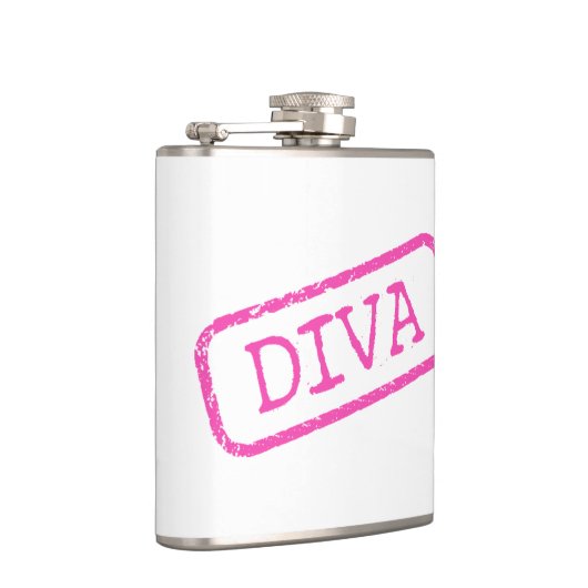 "Diva Stamped and Goedgekeurd" Heupfles (Rechts)