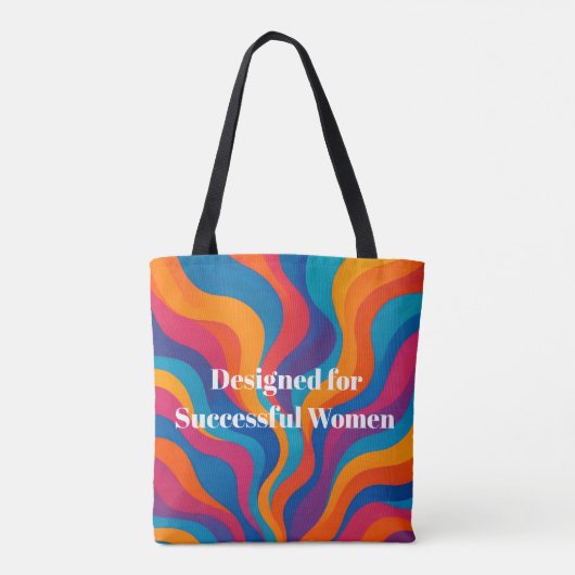 Diva Star Canvas tas - Ontworpen voor vrouwen (Achterkant)