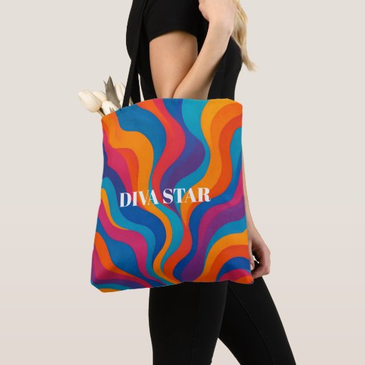 Diva Star Canvas tas - Ontworpen voor vrouwen (Dichtbij)