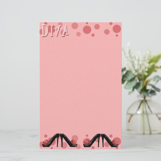 Diva Stationery Briefpapier (Staand voorkant)