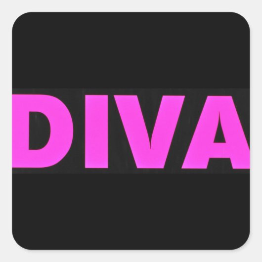 Diva Sticker (Voorkant)