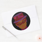 "Diva" Sticker (Envelop)