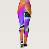 Diva Style Colorful design-leggings voor vrouwen Leggings (Achterkant)