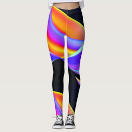 Diva Style Colorful design-leggings voor vrouwen Leggings