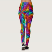 Diva Style Perfecte kleurrijke leggings voor vrouw (Achterkant)