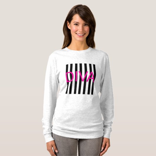 Diva sweatshirt (Voorkant volledig)