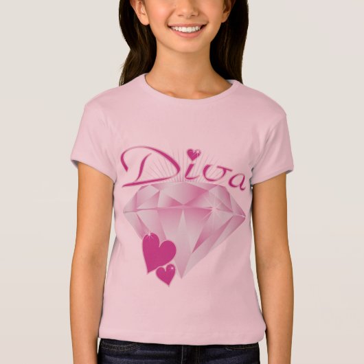 Diva T-shirt (Voorkant)