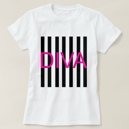 Diva T-shirt (Design voorkant)