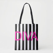Diva Tas! Tote Bag (Voorkant)