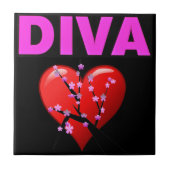 Diva Tegeltje (Voorkant)