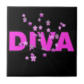 Diva Tegeltje (Voorkant)